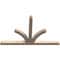 Ekena Millwork Richland Smooth Timber Gable Bracket, Douglas Fir, 108"W x 68"H x 5 1/2"D x 5 1/2"F, 15/12 Pitch GBW108X68X0606RIC00SDF - alternate 3